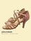 216 EH21 BD DANCE lady's latin dance shoes