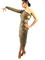 Katy leopard latin dance dress