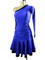 Louise one sleeve latin dance dress 