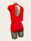 Red lace dance body