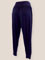 Women's loose-fitting black Latin dance trousers