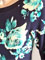 RU030 Dark royal blue floral practice dress 