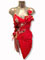 Arum Lily original latin red dance dress size S/M