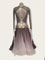 Isla, beautiful original grading grey to white ballroom dress, size S/M/L in stock 