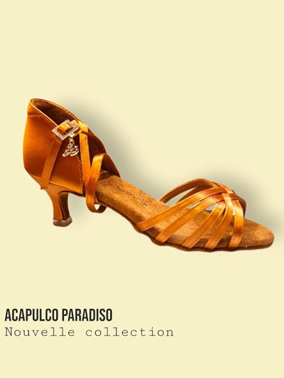 216 BD DANCE chaussures de danse latine femme (petit talon 5.5cm)