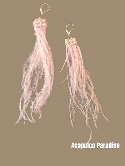 Plume d'autruche lilac