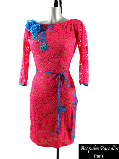 Alessia robe de danse latine