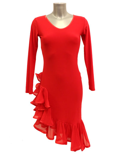 Stella robe latine-rouge-M