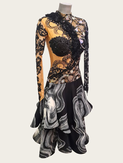 Aliya combinaison de danse standard