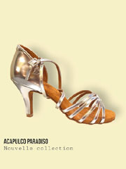 216 Argent BD DANCE 2.0 chaussure de danse latine pour femme