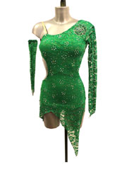 Estelle latin dance dress sexy