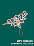 Hand-made ballroom bracelet-Crystal AB